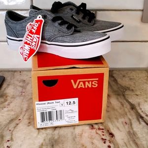 COPY - Boys sz 12.5 Vans. New in box with tags
